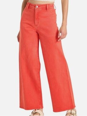 Universal Thread Coral Wide-Leg Jeans